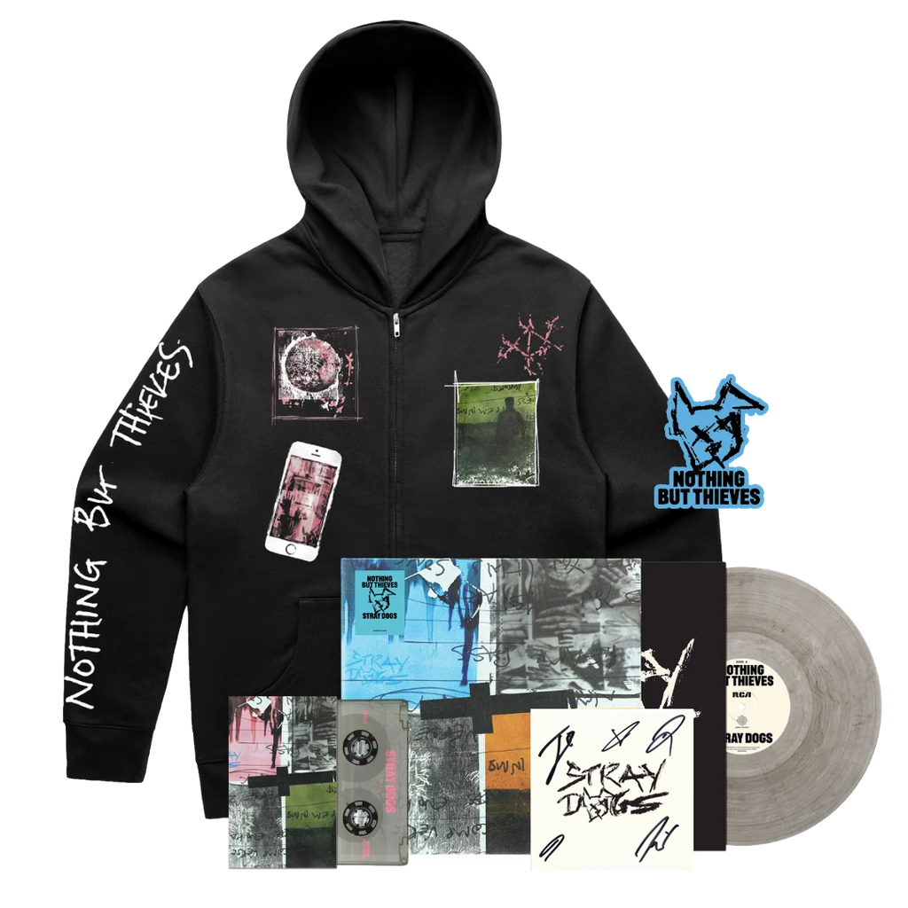 Stray Dogs Hoodie Album Bundle (Signed art card)