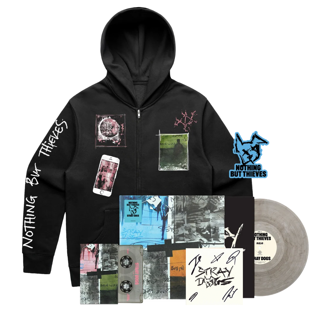 Stray Dogs Hoodie Album Bundle (Signed art card)