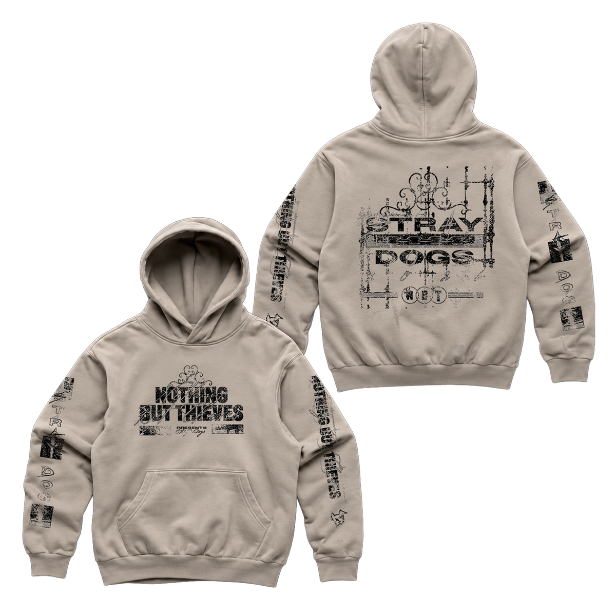 Stray Dogs Gated Hoodie