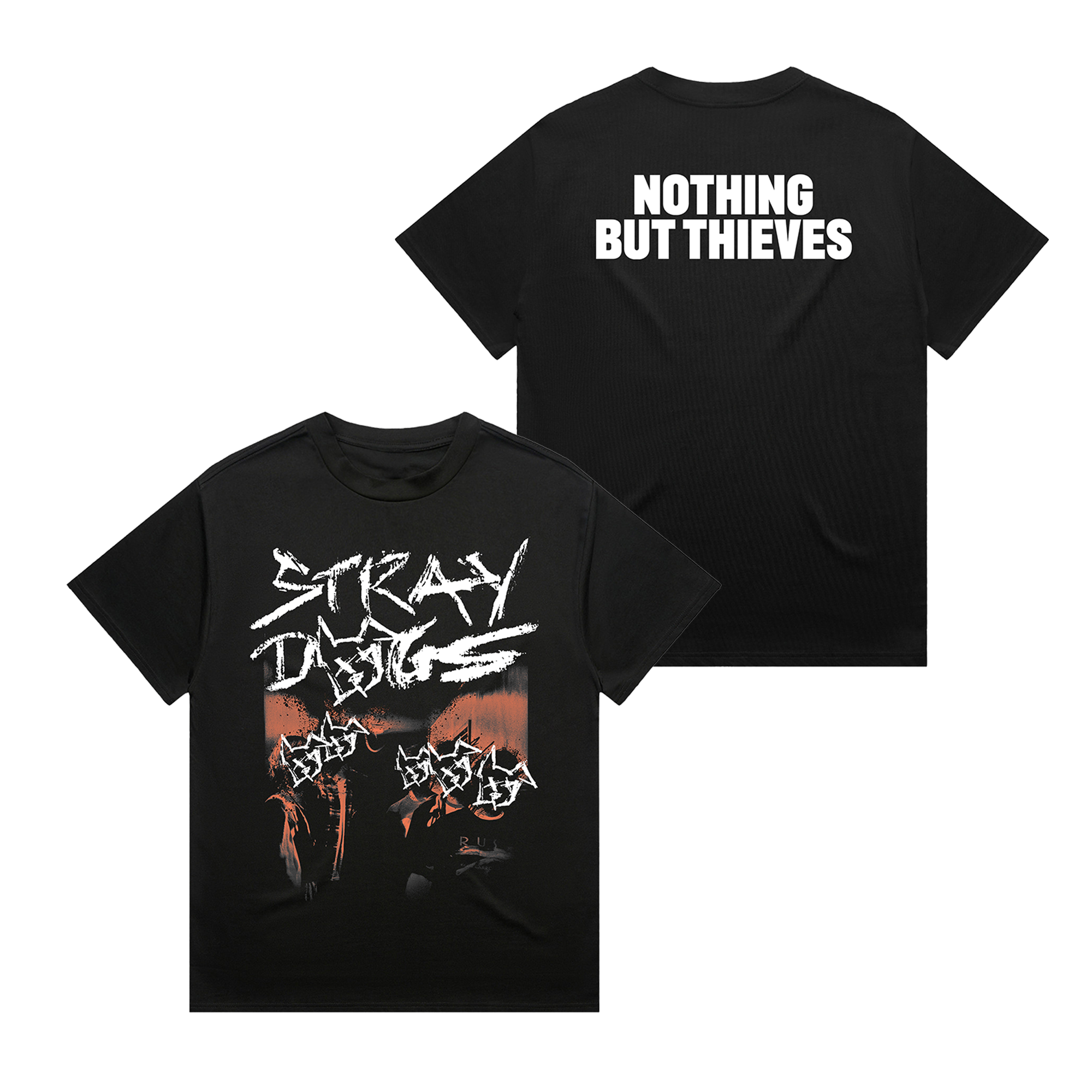 Stray Dogs T-Shirt Album Bundle (Signed art card)