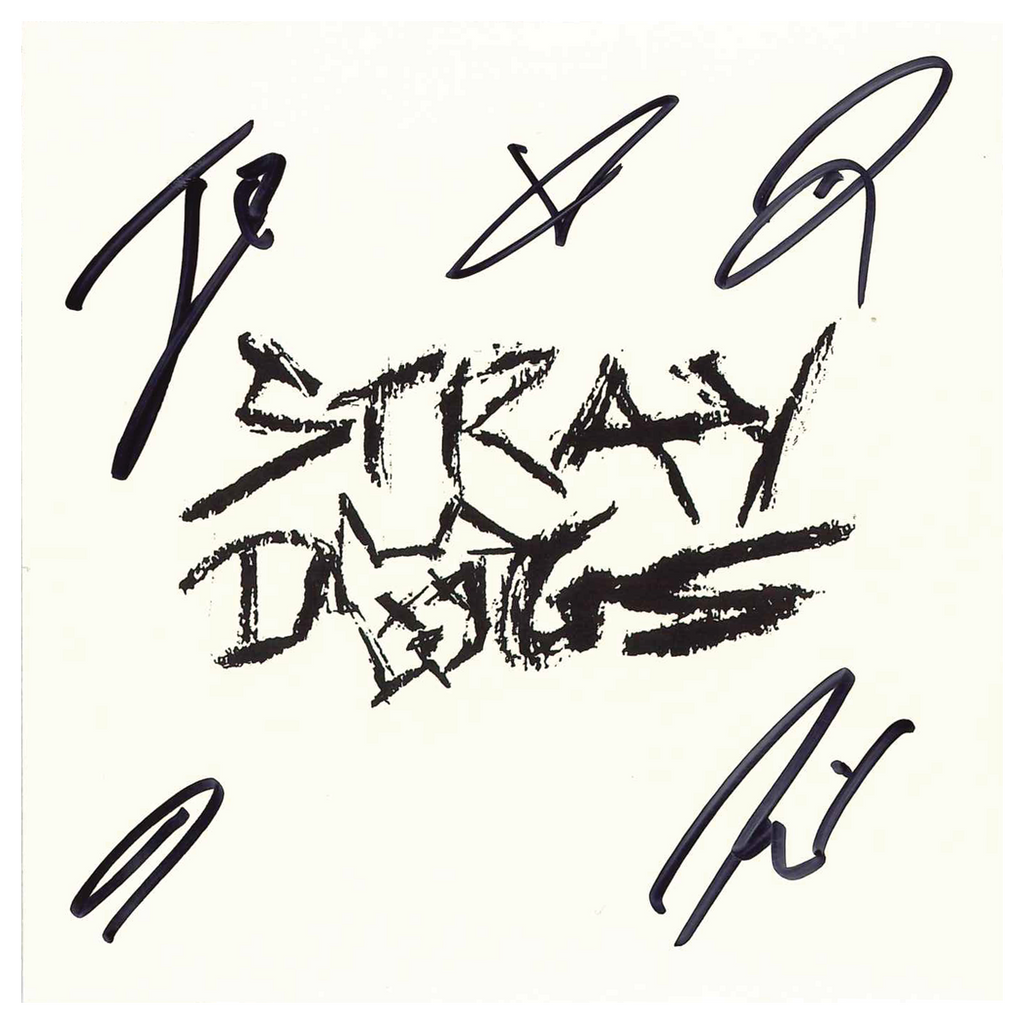 Stray Dogs T-Shirt Album Bundle (Signed art card)